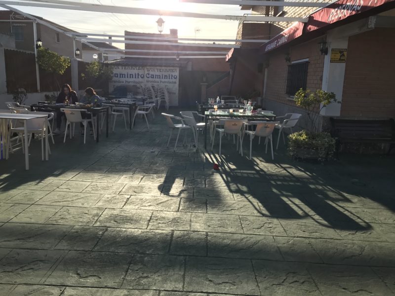 Terraza de Restaurante Caminito Torres de la Alameda