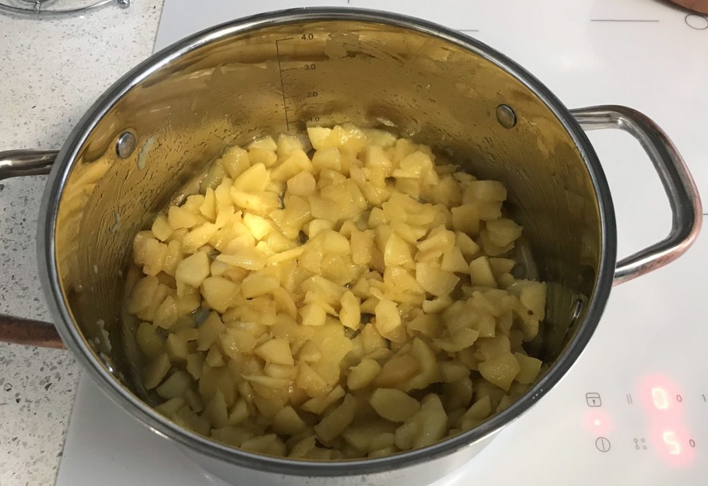 receta de empanadillas de manzana con canela